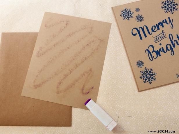How to make gift envelopes for Christmas 
