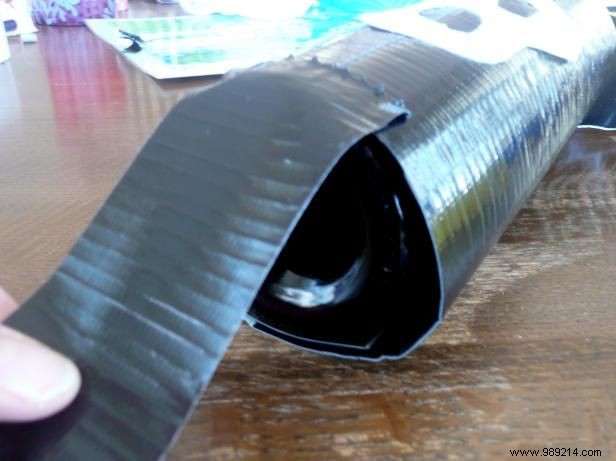 How to make gift bags with duct tape 