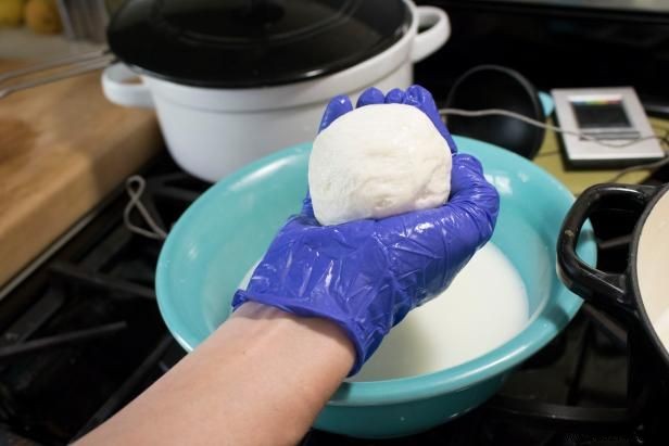 How to make fresh mozzarella 