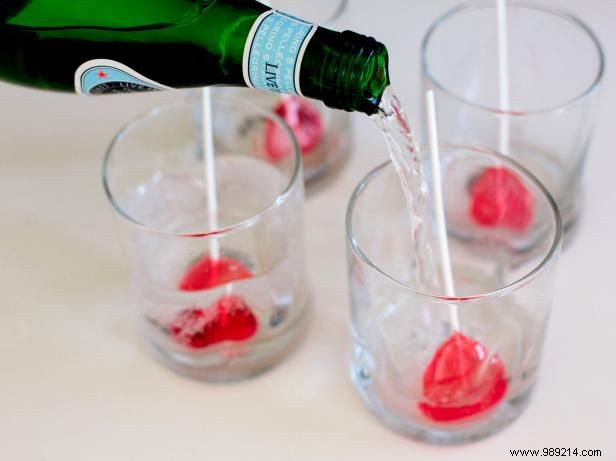 How to make heart lollipop drinks