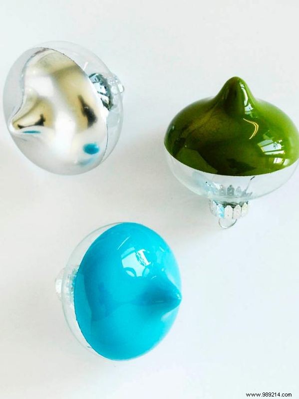 How to Make Mid-Century Modern Faux Aluminum Christmas Ornaments