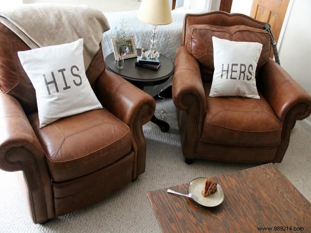 How to make his and hers throw pillows