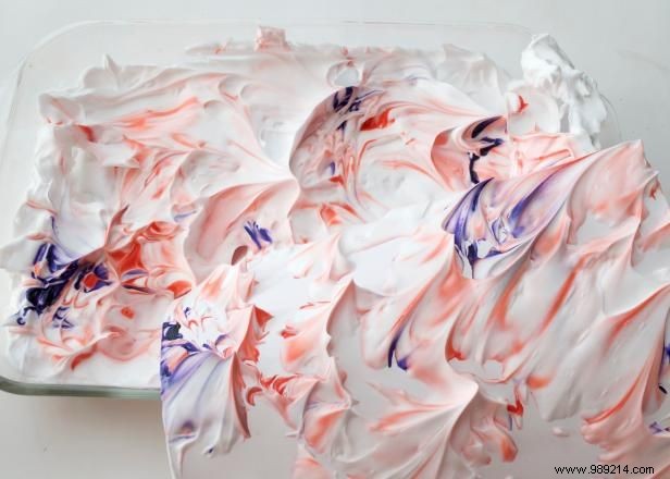 How to make shaving cream marble paper