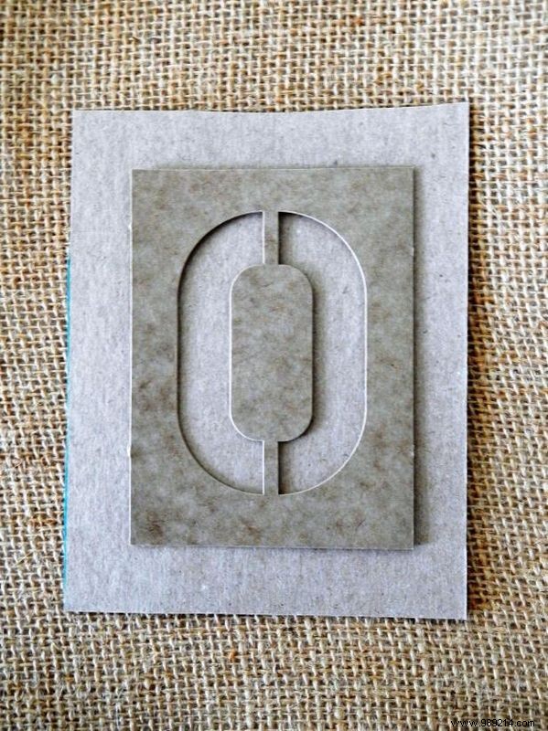 How to Make Monogrammed Burlap Gift Tags