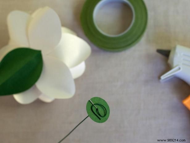 How to make garden paper
