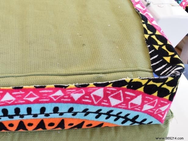 How to make outdoor slips from beach towels