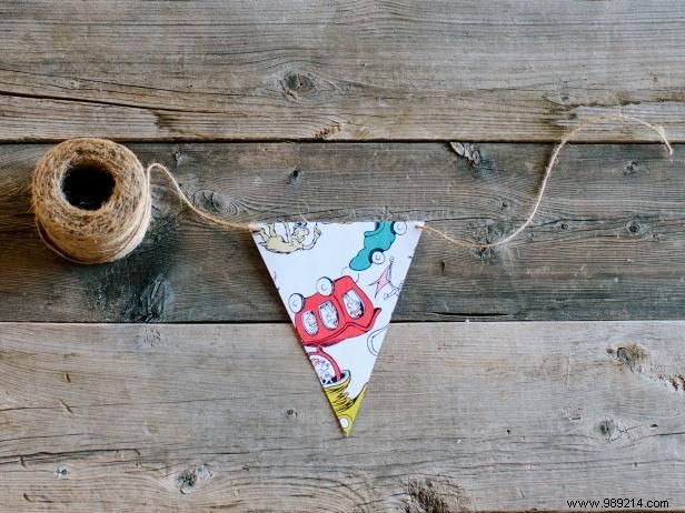 How to make Party Bunting with printable template