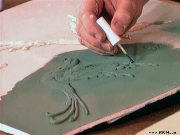 How to make plaster relief walls