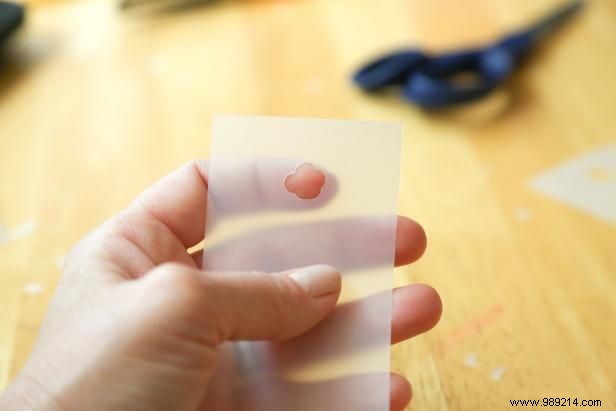 How to make shrink film backpack tags