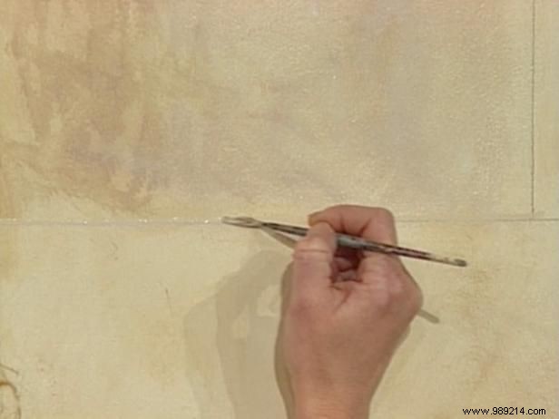 How to Paint a Faux Limestone Finish