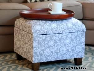 Recovering an Upholstered Ottoman
