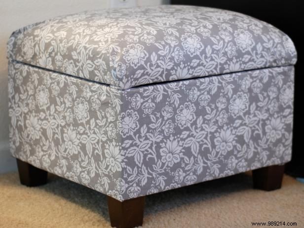 Recovering an Upholstered Ottoman