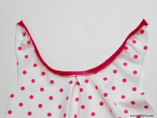 How to sew a knit baby dress
