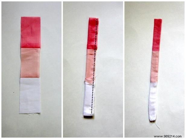 How to Sew an Ombre Christmas Stocking