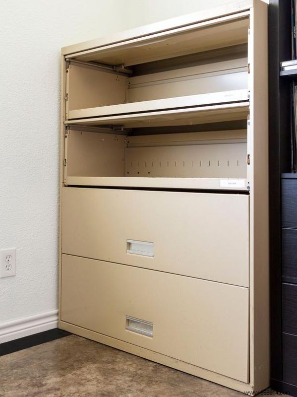 How to turn a flip-top file cabinet into a stylish dresser