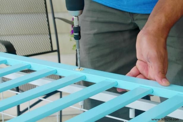 How to recycle a crib into a dog crate