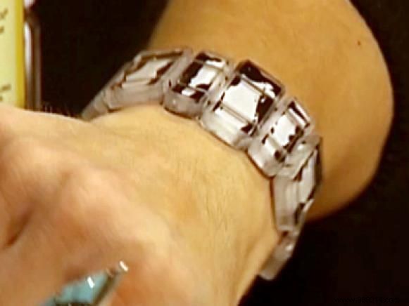Plexiglass wristbands