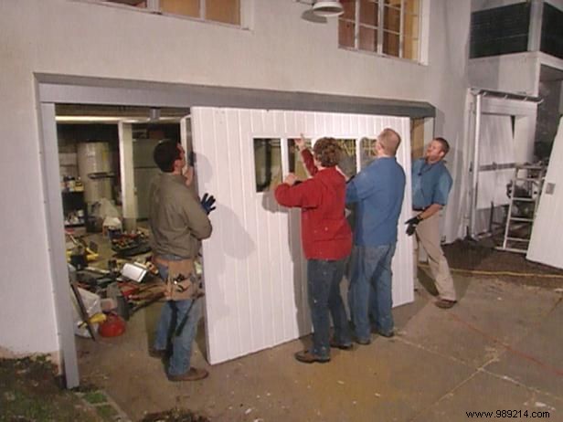 Vintage Sliding Garage Door Restoration