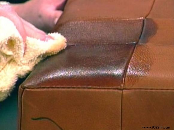 Tips for cleaning leather upholstery.