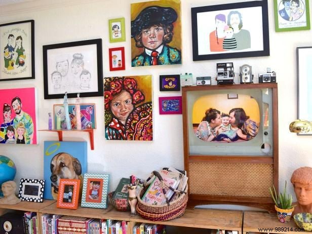 A tour of Jennifer Perkins  colorful and eclectic home