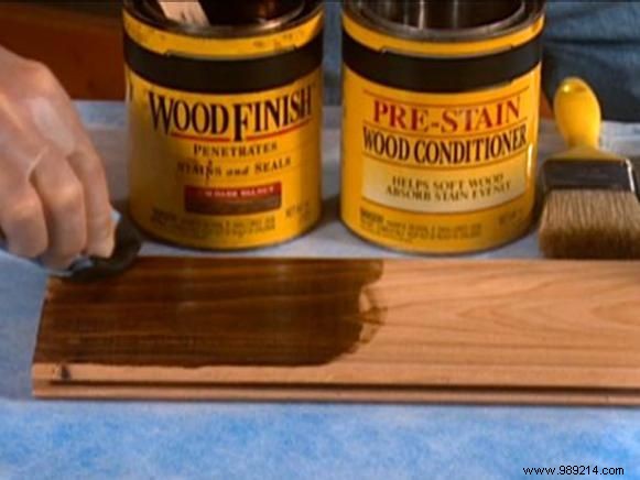 Tips for staining wood